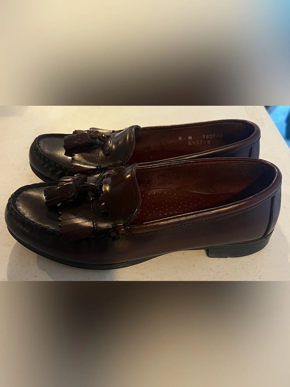 Dexter Boys Burgundy Tassel Loafers